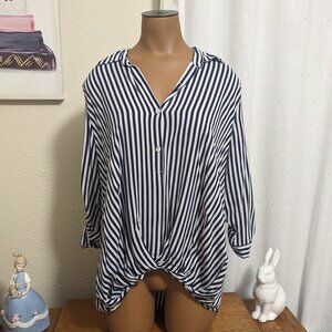 Striped Top - Size Small 🩷